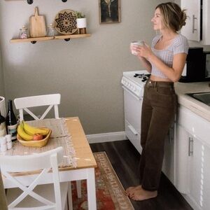 Abercrombie brown pants 24 SHORT